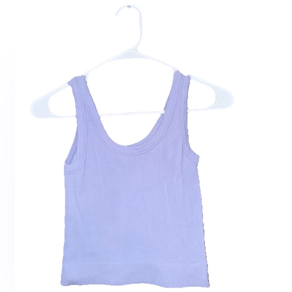 Dynamic Style 369 Lilac Ribbed Tank Top – 92% Nylon / 8% Spandex – One Size